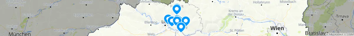 Map view for Pharmacies emergency services nearby Lasberg (Freistadt, Oberösterreich)
